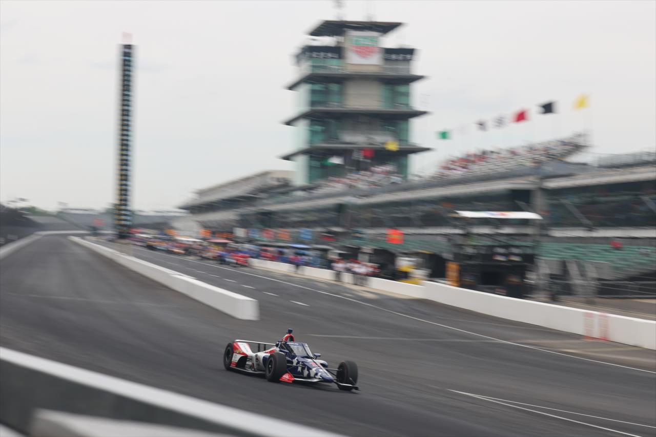 J.R. Hildebrand - Indianapolis 500 Practice - By: Chris Owens -- Photo by: Chris Owens